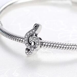 Pandora Sterling Silver Treble Clef Charm